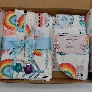 Baby Shower Gift Set, Rainbow, made by True Luv 1st